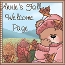 La Página "Bienvenidos a la Cosecha de Otoño" de Annie